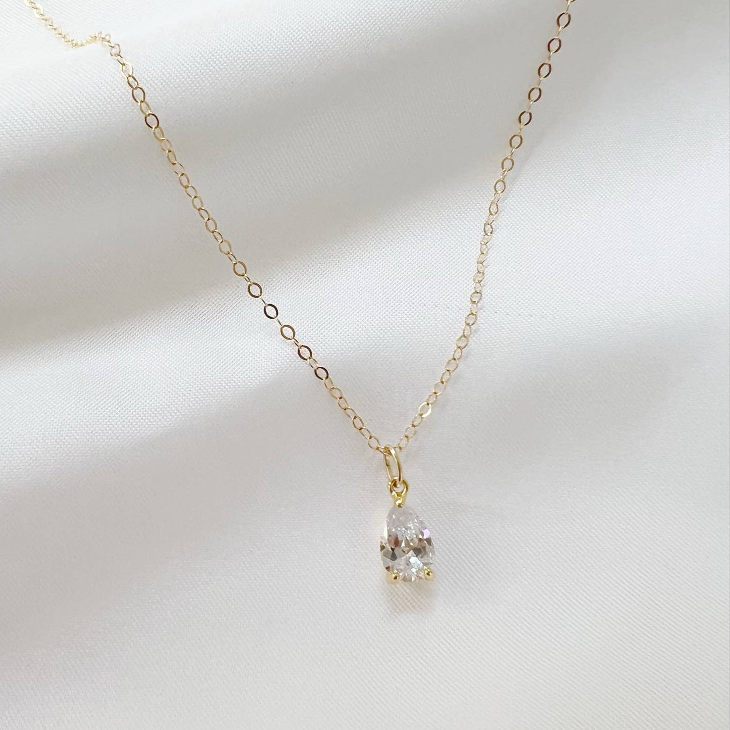 Blair CZ Gold Filled Necklace