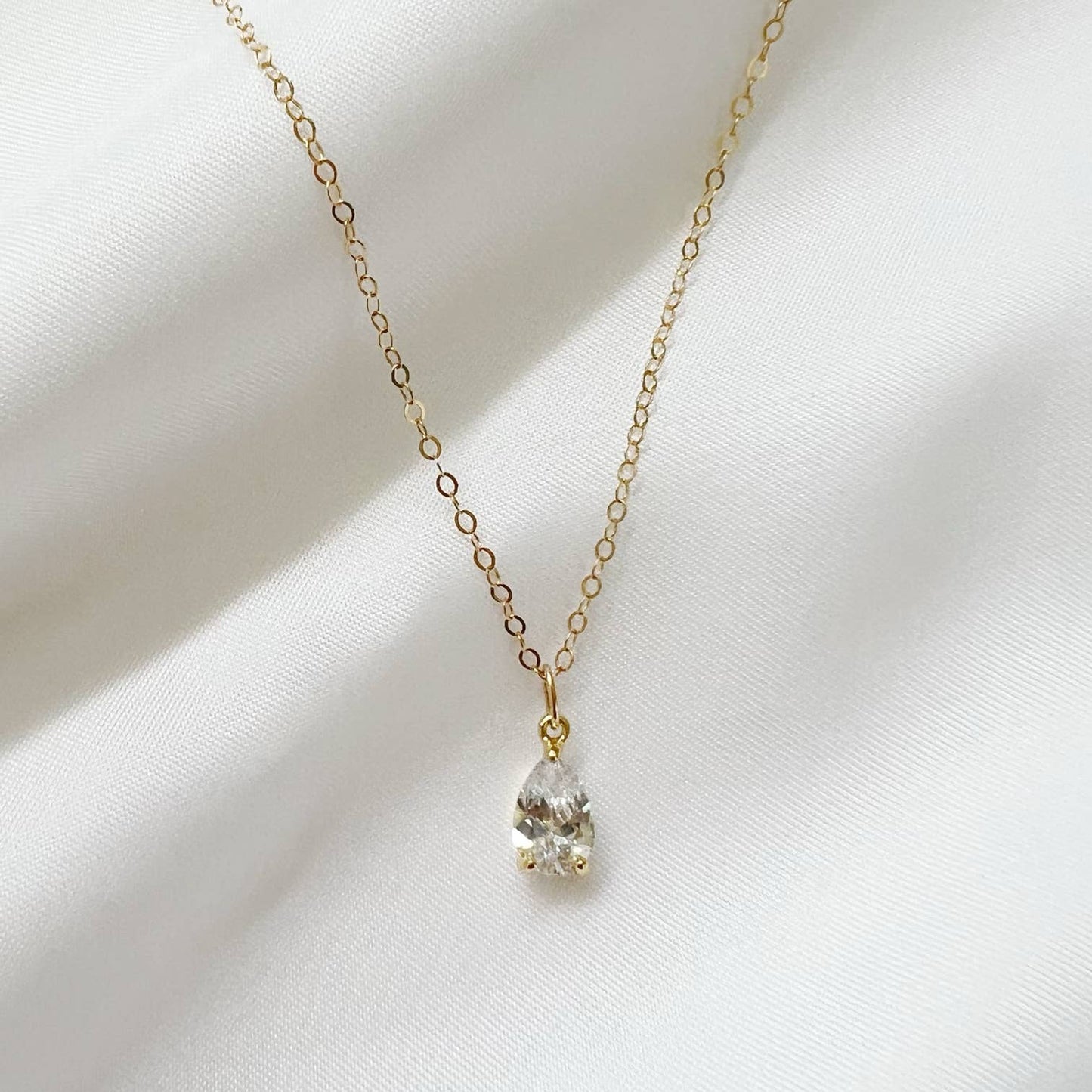 Blair CZ Gold Filled Necklace