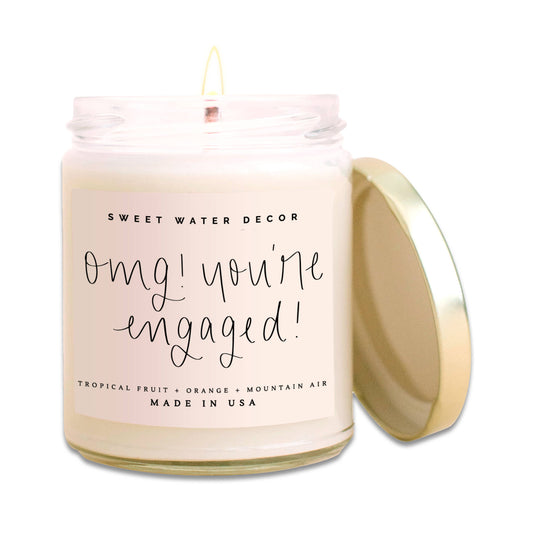 OMG! You're Engaged! Soy Candle